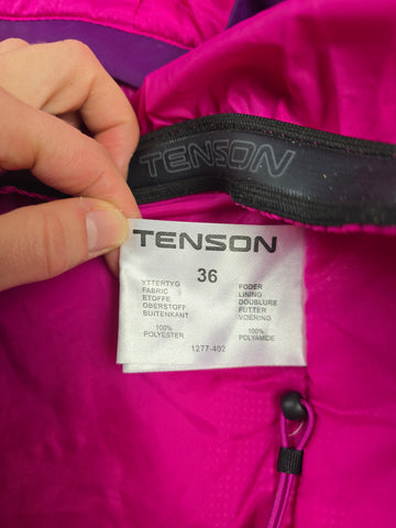 Tenson Skipak Paars Zwart Dames Jas S Broek M