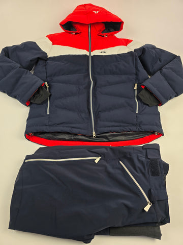 J. Lindeberg Dermizax-EV Skipak Rood Wit Blauw Heren XL