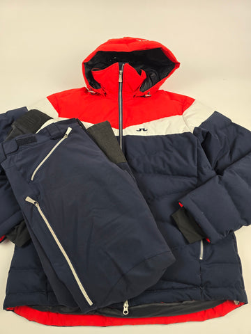 J. Lindeberg Dermizax-EV Skipak Rood Wit Blauw Heren XL