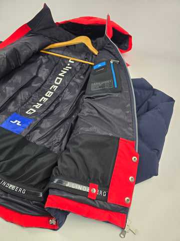 J. Lindeberg Dermizax-EV Skipak Rood Wit Blauw Heren XL