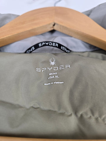 Spyder Jas Grijs Heren XL