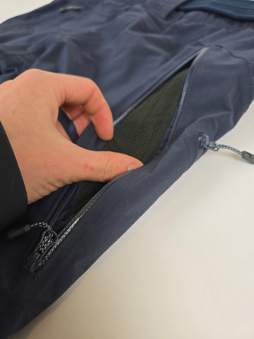 Mammut Skibroek Donkerblauw Dry Tech Dames M