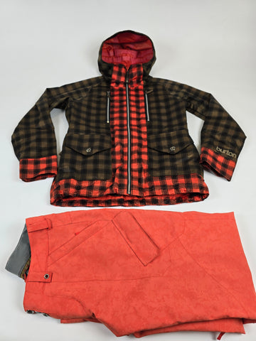 Burton Snowboard Set Jas+Broek Heren M