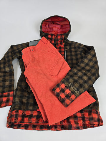 Burton Snowboard Set Jas+Broek Heren M