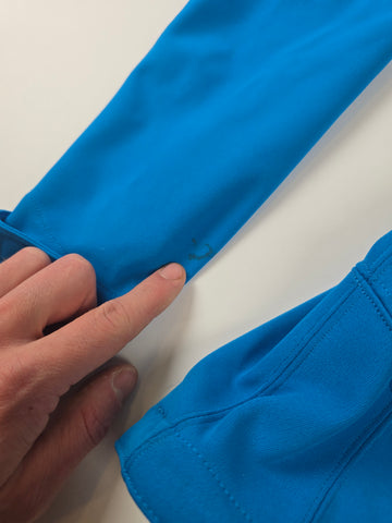 Mammut Winstopper Softhshell Blauw Oranje Dames XL