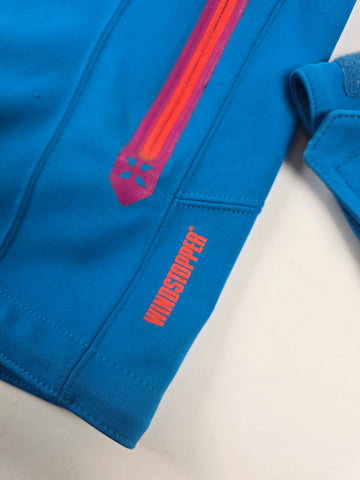 Mammut Winstopper Softhshell Blauw Oranje Dames XL