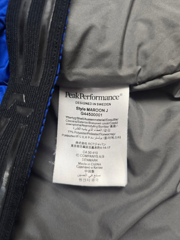 Peak Performance Maroon Skijas Blauw Heren XL