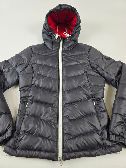 J.Lindberg Donsjas Zwart Rood Dames M