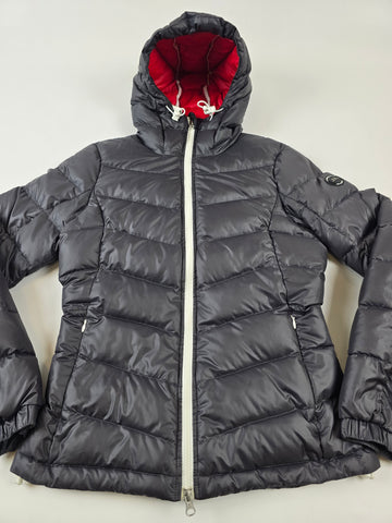 J.Lindberg Donsjas Zwart Rood Dames M