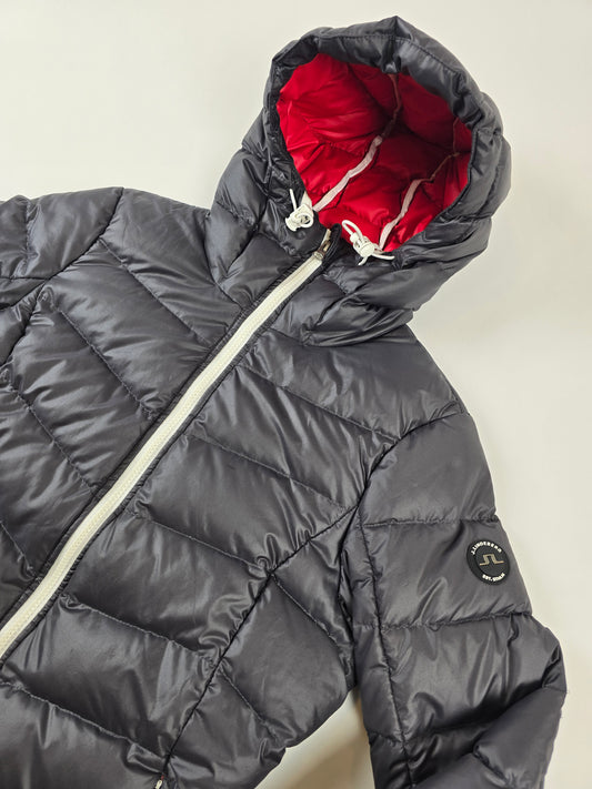 J.Lindberg Donsjas Zwart Rood Dames M