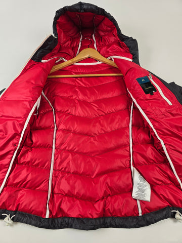 J.Lindberg Donsjas Zwart Rood Dames M