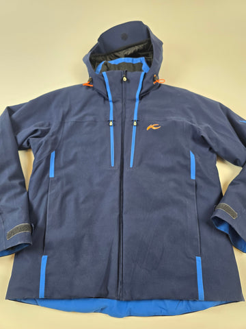 Kjus Skipak Jas+Broek Blauw Heren S