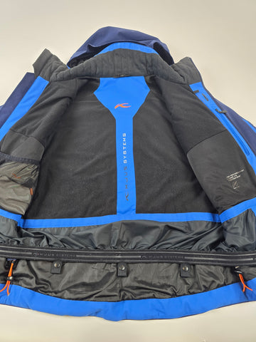 Kjus Skipak Jas+Broek Blauw Heren S