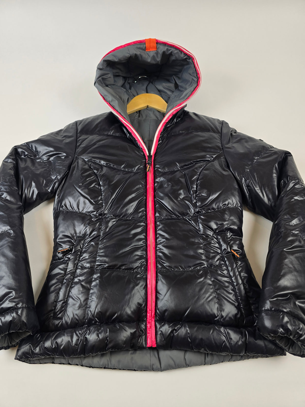 Kjus Donsjas Zwart Roze Dames S