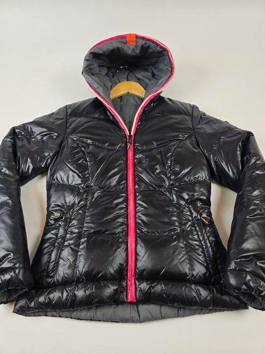 Kjus Donsjas Zwart Roze Dames S