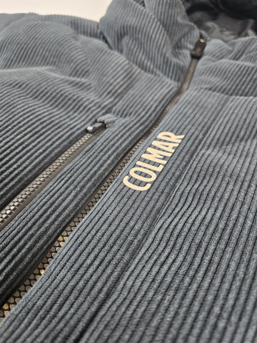 Colmar Ski Jas Corduroy Zwart Heren S