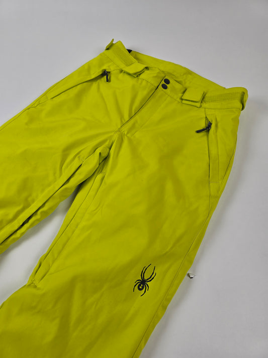 Spyder Ski Broek Geel Heren S