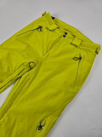 Spyder Ski Broek Geel Heren S