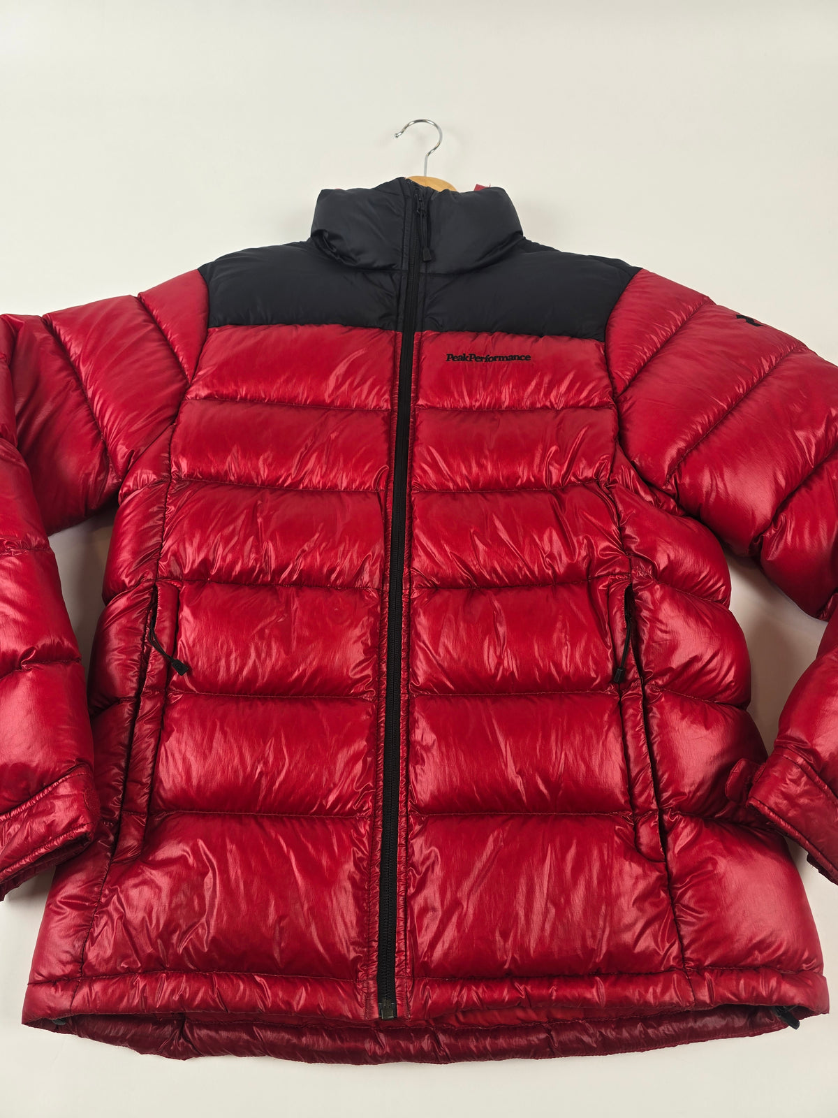 Peak Performance Frost Down Rood Zwart Nieuw Heren S