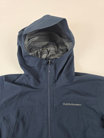Peak Performance Regenjas Blauw Dames L
