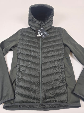 Peak Performance Donsjas Hybrid Hood Olive Nieuw Heren S