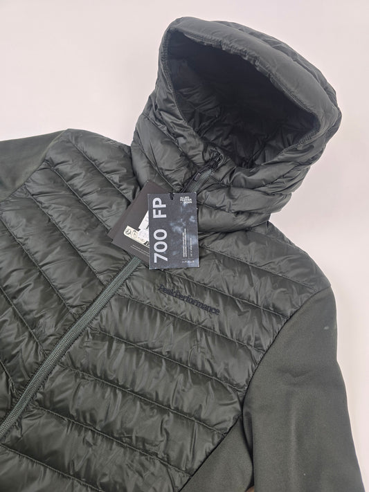Peak Performance Donsjas Hybrid Hood Olive Nieuw Heren S