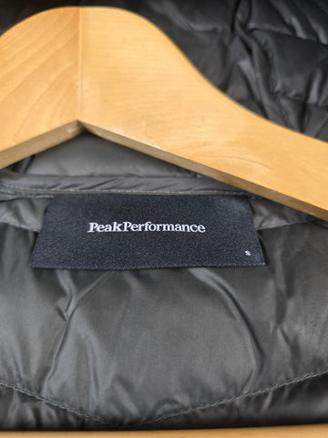 Peak Performance Donsjas Hybrid Hood Olive Nieuw Heren S