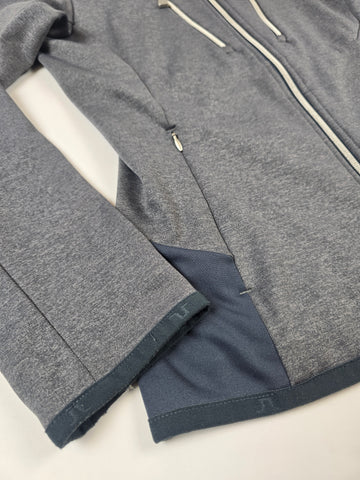 J.Lindeberg Fleece Grijs Blauw Heren S