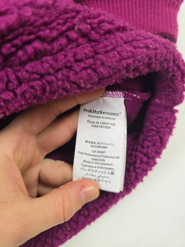 Peak Performance Fleece Roze Dames S