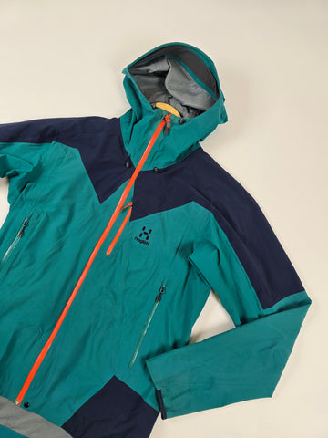 Haglöfs LIM Touring Jacket Shell Blauw Oranje Heren M