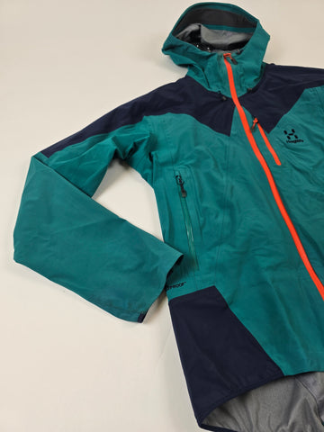 Haglöfs LIM Touring Jacket Shell Blauw Oranje Heren M