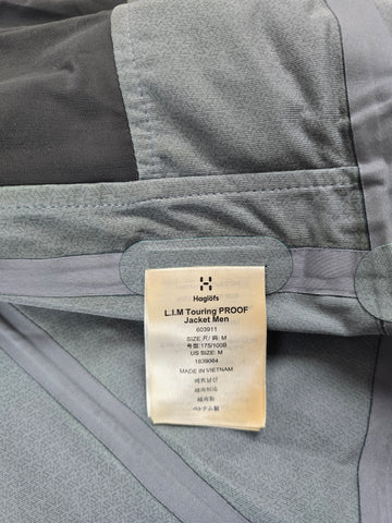 Haglöfs LIM Touring Jacket Shell Blauw Oranje Heren M
