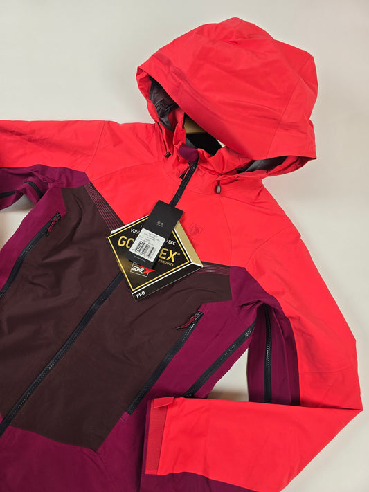 Blackyak Goretex Pro hardshelljas Paars Nieuw Dames XS
