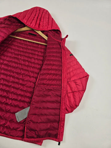 Kjus Cyprus down Hooded Jacket pink Dames 3XL