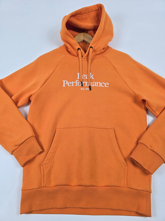 Peak Performance Hoodie Oranje Heren S