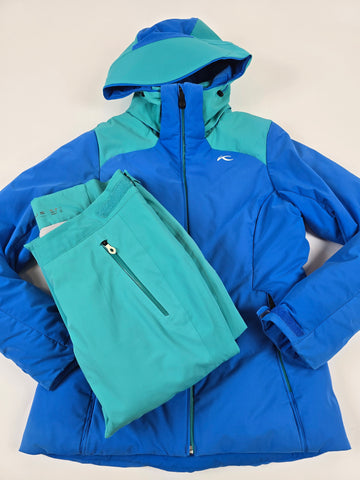 Kjus Skipak Blauw Turqouise Dames S