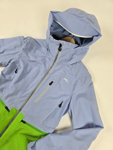 Kjus Hardshell Skijas Lavendel Groen Dames S
