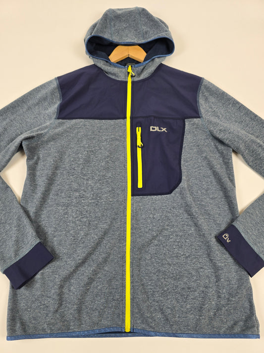 DLX Midlayer Blauw Heren L