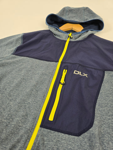 DLX Midlayer Blauw Heren L