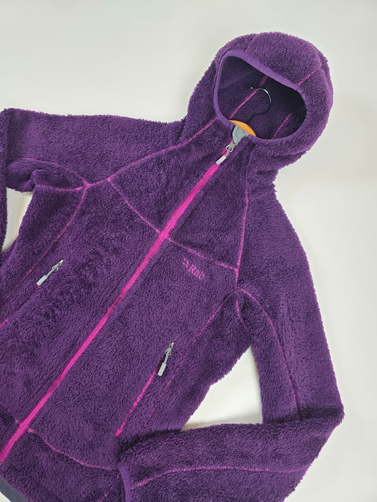 Rab Boulder Hoodie Vest Paars Dames S