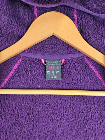 Rab Boulder Hoodie Vest Paars Dames S