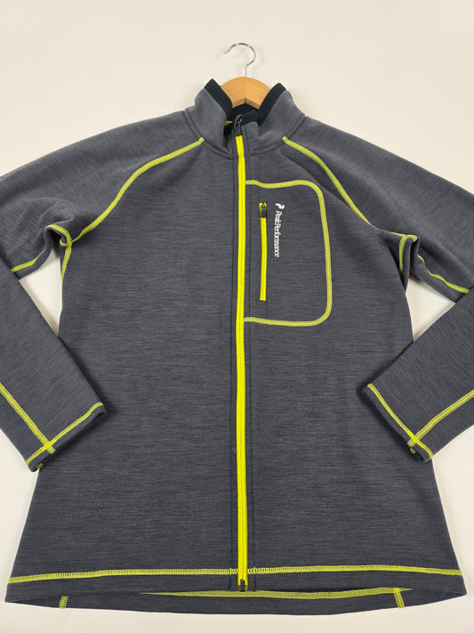 Peak Performance Heli Mid Fleecevest Grey Men M