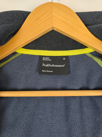 Peak Performance Heli Mid Fleecevest Grey Men M