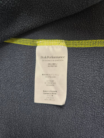 Peak Performance Heli Mid Fleecevest Grey Men M