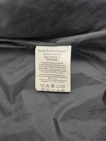 Peak Performance Jacket Black Traves Men M