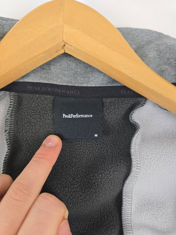 Peak Performance Fleecevest Grey Style Breck Z Men M