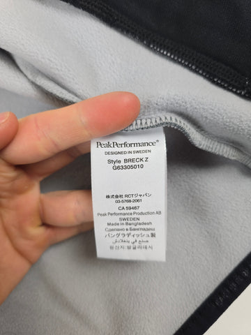 Peak Performance Fleecevest Grey Style Breck Z Men M
