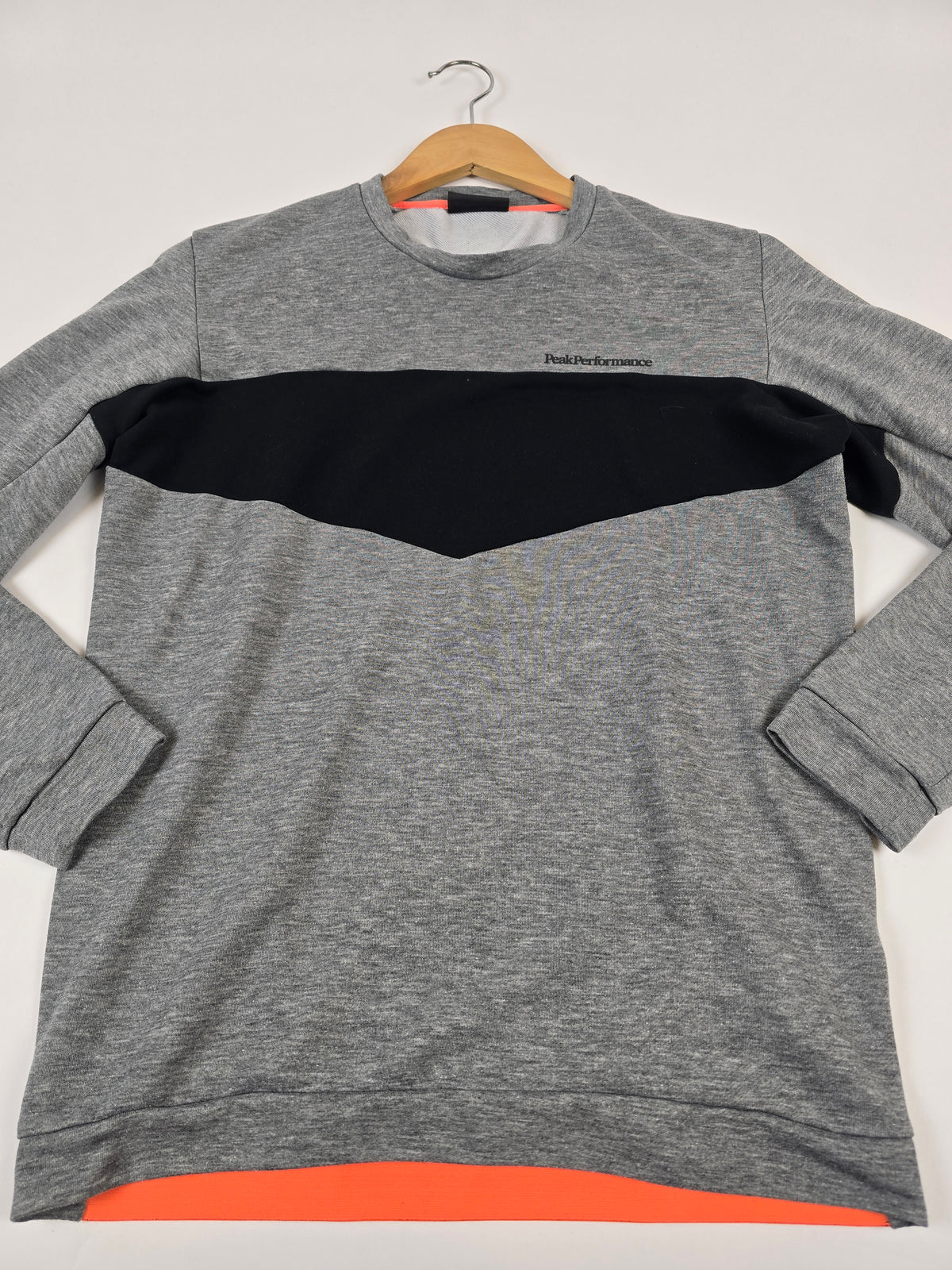 Peak Performance Trui Style Structurec Grijs Men M