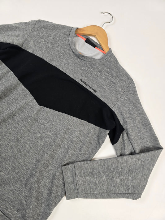 Peak Performance Trui Style Structurec Grijs Men M