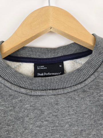 Peak Performance Trui Grijs Edvin Crew Men M